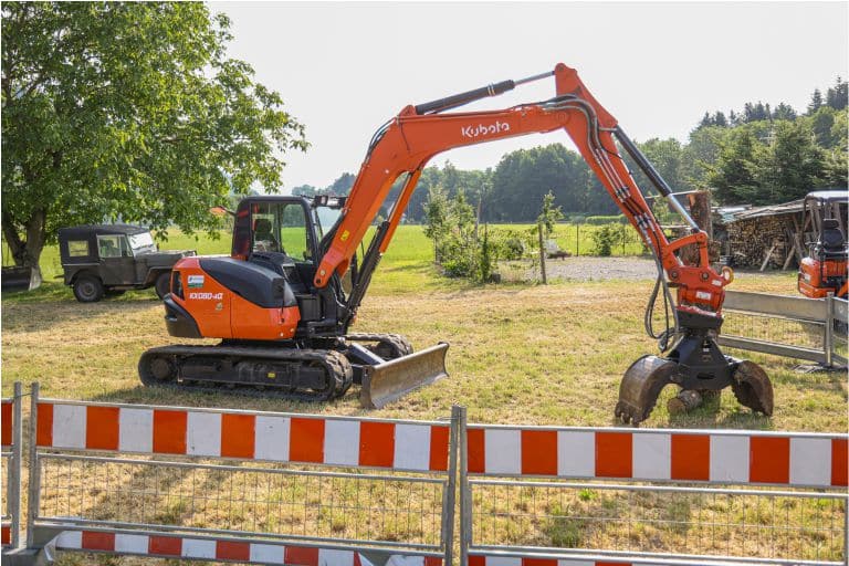 Bagger orange
