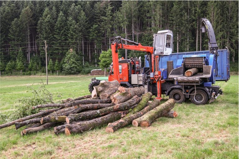Holztransporter